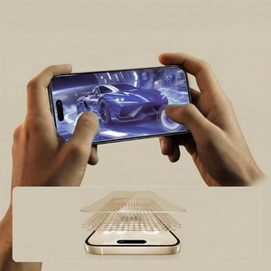 Tech-Protect Glass Fit+ 2-jų rinkinys grūdintas stiklas iPhone 17 Air - skaidrus