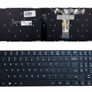 Klaviatūra Lenovo: Legion Y520 su raudonu pašvietimu