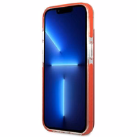 Karl Lagerfeld Karl & Choupette Head dėklas telefonui iPhone 13 mini - raudonas