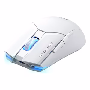 Machenike M7 Pro Belaidė žaidimų pelė - baltas
