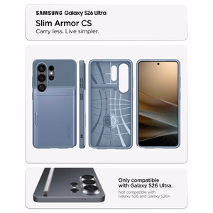 SPIGEN SLIM ARMOR CS GALAXY S26 ULTRA šviesiai mėlynas