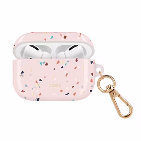 Uniq Coehl Terrazzo AirPods Pro dėklas rožinis/rožinės spalvos
