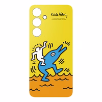 Dėklas telefonui Flipsuit EF-MS721CYEGWW Samsung Galaxy S 24 FE - geltonas