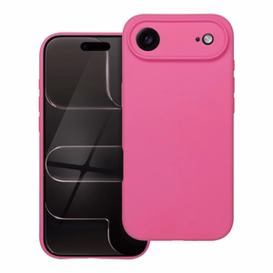 Dėklas telefonui silikoninis 2mm IPHONE 17 Air rožinis