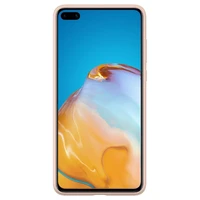 Originalus dėklas Huawei P40 - PU apsauginis dėklas (51993713) rožinis
