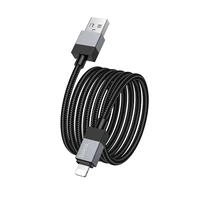 Kabelis USB A į Lightning Hoco 2,4A 1 m X110 juodas