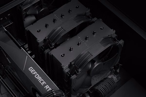 Noctua NH-D15 chromax.black procesoriaus aušintuvas 15 cm