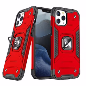Dėklas Wozinsky "Ring Armor" skirtas Apple iPhone 13 Pro raudonas