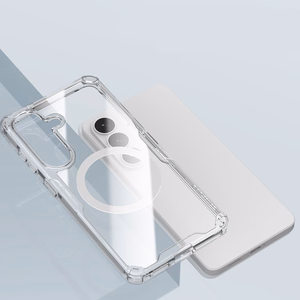 Nillkin Nature TPU Pro MagSafe suderinamas dėklas skirta Samsung Galaxy S26 Plus baltas