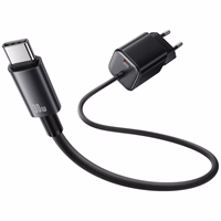 Tinklo įkroviklis USAMS JC Series CC264 30W GaN Mini Fast Charge 2xUSB-C baltas