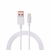 XIAOMI ORIGINAL LAIDAS 120W  USB TYPE-C 6A 1M BE PAKUOTĖS BALTAS BE PAKUOTĖS