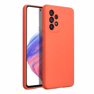 Silikoninis dėklas SAMSUNG A53 5G persikinis