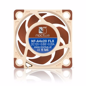 Noctua NF-A4x20 FLX kompiuterio korpuso ventiliatorius 4 cm smėlio, rudas