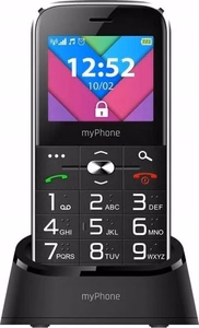 myPhone Halo C | juodas | 2.2 colio | TFT | 32 MB | 32 MB | Dual SIM | pagrindinės kameros raiška 0.3 MP | 1900 mAh