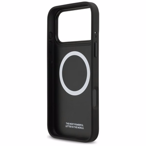BMW M Shape Logo MagSafe dėklas telefonui iPhone 17 Pro Max - juodas
