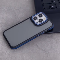 Crystal juodas dėklas for iPhone 16 6,1" mėlynas