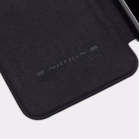 Nillkin Qin dėklas Xiaomi Redmi Note 11 Pro+ (Kinija) / Redmi Note 11 Pro (Kinija) / Mi11i HyperCharge kameros apsauga dėklas atverčiamas dėklas juodas