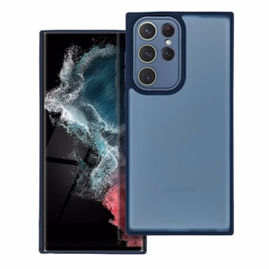 VARIETE dėklas telefonui SAMSUNG S22 Ultra tamsiai mėlyna