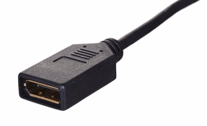 Lanberg AD-0003-BK DisplayPort laidas 0,12 m Mini DisplayPort juodas