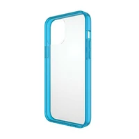 PanzerGlass ClearCase antibakterinis, karinio standarto sertifikuotas dėklas telefonui iPhone 13 Pro Max – permatomas mėlynas