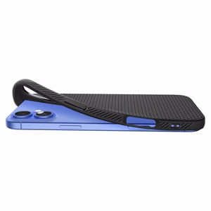Spigen Liquid Air dėklas iPhone 16 Plus telefonui – juodas