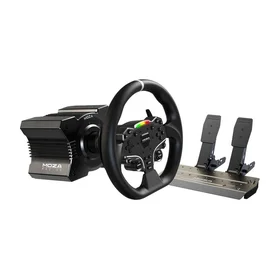 Žaidimų rinkinys - R5 bazė + ES vairas + SRP-Lite pedalai + spaustukai Moza Racing R5 RS20 (PC)