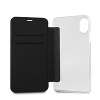 Karl Lagerfeld Signature Glitter Dėklas telefonui iPhone X/Xs - juodas