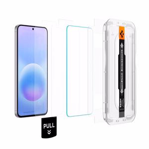 Grūdintas stiklas Spigen Glas.tr "EZ Fit PRO" 2-PACK Galaxy A57 5G Skaidrus