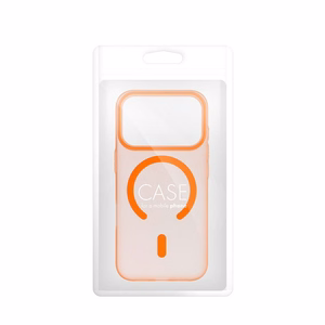 Dėklas GO ORANGE suderinamas su MagSafe skirtas IPHONE 17 kosminė oranžinė
