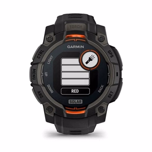 Garmin išmanusis laikrodis Instinct 3 Solar (010-02934-00) – juodas