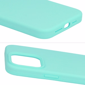 Silikoninis Lite dėklas telefonui Iphone 14 Pro mėtų