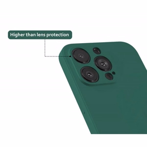 Telefono dėklas Liquid Silicone Edge Huawei Nova 9 (Emerald Green)