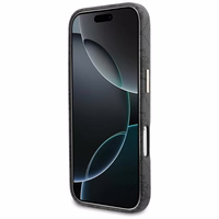 "Guess 4G Script MagSafe" dėklas "iPhone 17" - juodas