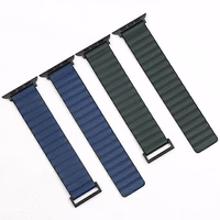 Beline Dirželis Apple Watch Magnetic Pro 42/44/45/49mm juodas/žalias