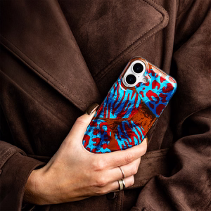 Animal Print dėklas for iPhone 16 6,1" Chameleon
