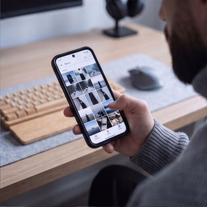 Tech-Protect Magmat dėklas, skirtas Google Pixel 9 / 9 Pro / 10 / 10 Pro / 11 / 11 Pro, matinis juodas