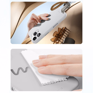 Benks magnetinis Vita Pro silikoninis dėklas telefonui, skirtas Iphone 16 Pro, pilkas
