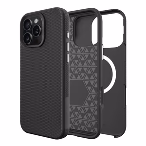 Dėklas Perfectionists Triangle Mag Case Apple iPhone 15 Pro Max juodas