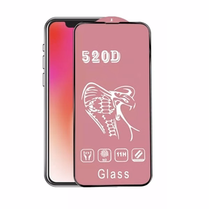 LCD apsauginis stikliukas 520D Apple iPhone 15 Pro juodas