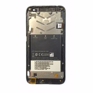 LCD Display Compatible With HTC Desire 616 Black with frame HQ