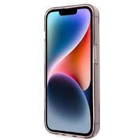 Karl Lagerfeld KLHCP14LHNCHTCP iPhone 14 Pro 6.1" rožinis/rožinis kietas dėklas Ikonik Choupette