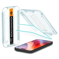 Spigen Glas.tR EZ Fit grūdintas apsauginis stiklas iPhone 15 / 16 – 2 vnt.