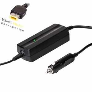 Automobilinis nešiojamojo kompiuterio pakrovėjas Akyga AK-ND-42 (20V / 4.5A 90W) Slim Tip LENOVO 1.2m