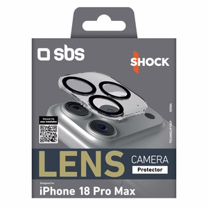 SBS kameros objektyvų apsauga, skirta iPhone 18 Pro Max