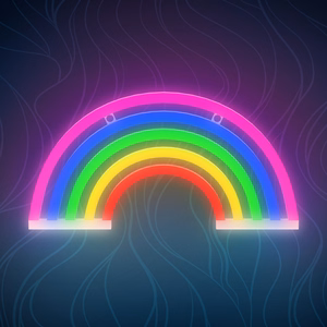 Neon LED Light RAINBOW 5 colors FLNE14X Forever Light