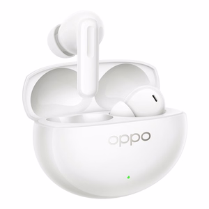OPPO tikrai belaidės ausinės Enco Air5 Pro Bluetooth, įstatomos į ausis, mikrofonas, balta, triukšmo slopinimas, belaidės