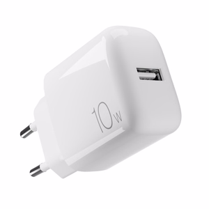 Puro PROLITE 10W USB-A sieninis įkroviklis - baltas