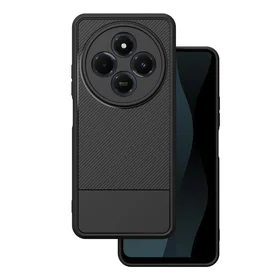 Paprastas anglies dėklas Xiaomi Redmi 14C 4G/ 14C 5G / Redmi A4 / POCO C75 juodas