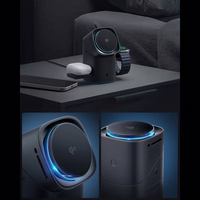 Spigen Essential EF223MS 3-in-1 QI2 belaidis įkroviklis – juodas