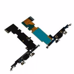 Lanksčioji jungtis skirta iPhone 8 Plus įkrovimo kontaktų, su mikrofonu Space Grey ORG